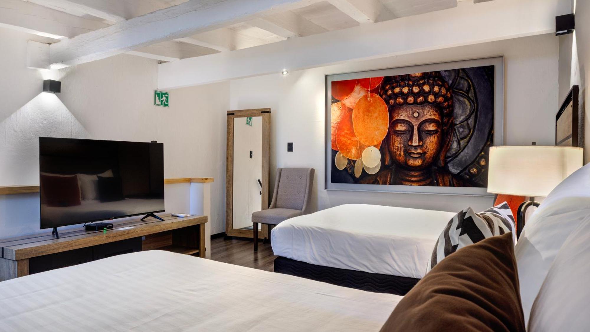Solsticio 212 Aparthotel Cholula Bagian luar foto